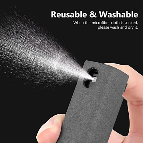 3PCS Fingerprint Proof Screen Cleaner, 3-in-1Touchscreen Mist Cleaner Spray, Fingerprint-Proof Screen Cleaner for All Phones and Laptop Screens（3 Colors）