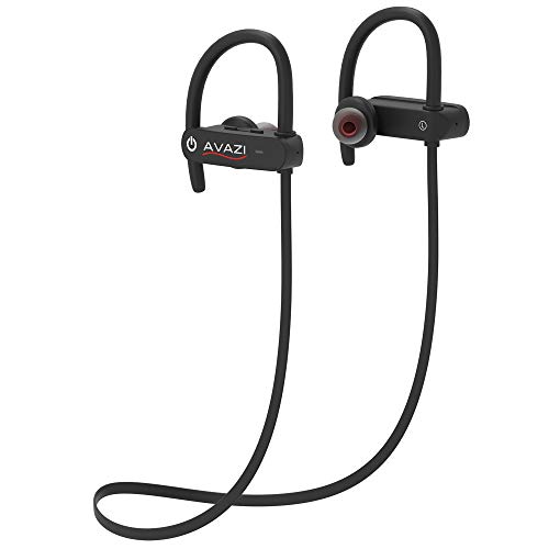 AVAZI Wireless Earbuds, Premium Quality Sport IPX7 Waterproof Wireless Sport Bluetooth Headphones, Richer Bass HiFi Stereo in-Ear Earphones, 7-9 Hrs, for Kindle, Running, Gym w/Noise Cancelling Mic