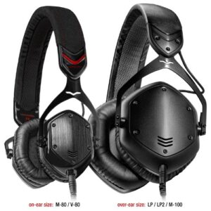 V-MODA Crossfade M-80 On-Ear Noise-Isolating Metal Headphone (Shadow) (Discontinued by Manufacturer)