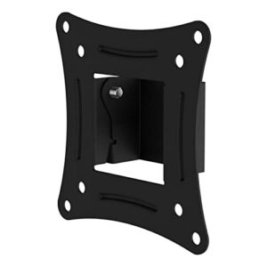swift mount swift100-ap low profile tv wall mount for most tvs up to 32-inch, black