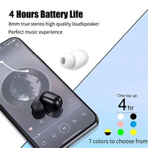 TWIFER Macaron Wireless Single Ear Bluetooth Earbuds Stereo Sound Built Mic in-Ear Waterproof Sports Headphones Mini Bluetooth 5.0 Earphone