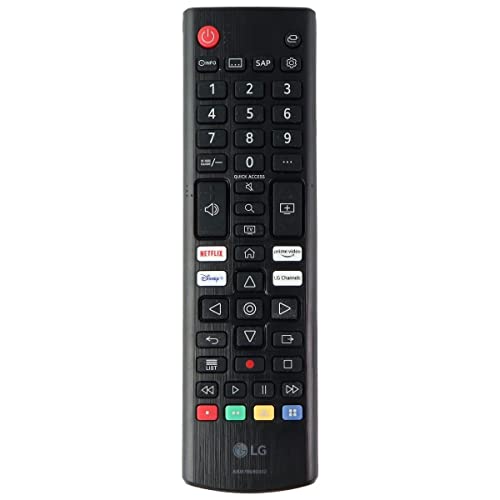 LG OEM Remote Control for Select LG TVs - Black (AKB76040302)