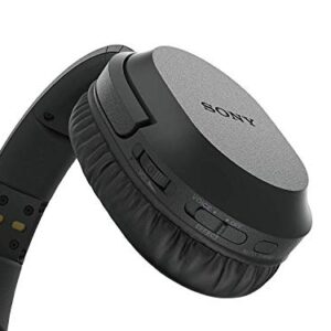 Sony Wireless Headphone & Cable Bundle – Wireless Home Theater Over-Ear Headphones Feature 150-Foot Range, Volume Control, Voice Mode, 20-Hr Battery Life – 6-ft 3.5mm Stereo + NeeGo RCA Plug Y-Adapt