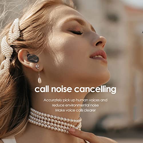 TWS Wireless Earbuds Sport with Earhooks Bluetooth Earbuds with Microphone Waterproof Wireless Ear Buds with Ear Hook for Casual Fitness Running Workout Headphones Gym Ear phones for Android iPhone