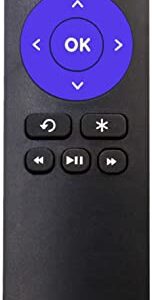 Smartby Replacement Remote Control Compatible with Roku Models Roku 1 (Lt, Hd); Roku 2 (Xd, Xs); Roku 3 (Do NOT Support Roku Streaming Stick, Hdmi Stick and Game) Function 100% Same As Original