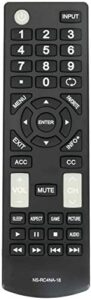 new ns-rc4na-18 remote control fit for insignia lcd/led tv ns-22d420na18 ns-32d220na18 ns-32d311mx17 ns-32d311na17 ns-40d420mx18 ns-40d420na18 ns43d420na18 ns-43d420na18