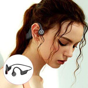 Bluetooth Conduction Headphones Open Ear Headphones Bluetooth 5.1 Sports Wireless Earphones with Built-in Mic,IPX5 Sweat Resistant Headset for Running,Cycling,Hiking,etc