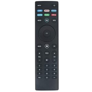 xrt140 replacement remote fit for vizio p-series m-series v-series 4k hdr smart tv p65q9-h1 m656-h4 m55q8-h1 m586x-h1 m706x-h3 m50q7-h1 m556-h1 m506x-h9 v755-h4 v705x-h1 v405-h19 v555-h1 v655-h9