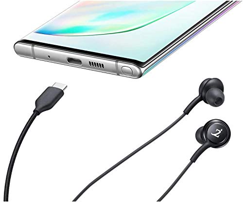 PRO Stereo Headphones Compatible with Your Motorola Moto Z3 Play with Hands-Free Built-in Microphone Buttons + Crisp Digital Titanium Clear Audio! (USB-C/PD)