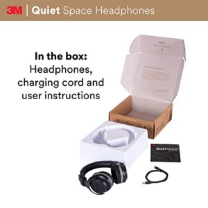 3M Quiet Space Headphones, Bluetooth Headphones, Wireless Headphones, 1 Pair