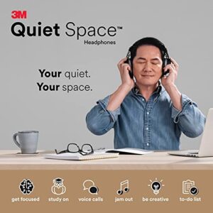 3M Quiet Space Headphones, Bluetooth Headphones, Wireless Headphones, 1 Pair