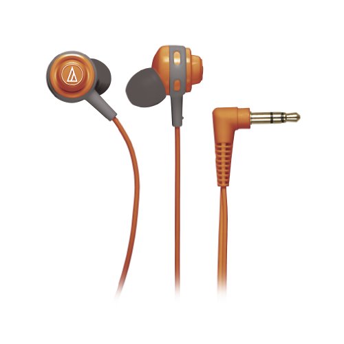 Audio Technica ATHCOR150OR In-Ear Headphones, Orange