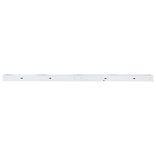 SYLVANIA 4ft LED Strip Light, 20W Equivalent, CCT 3 Color Select, 3000K/4000K/5000K, Linear Ceiling Luminaire - 1 Pack (61453)