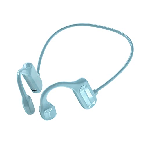 XUnion Wireless Bluetooth Headset Bone-Conduction Headphones Bluetooth 5.2 Wireless Earbuds Outdoor Sport Headset Business Headset K