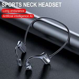 XUnion Wireless Bluetooth Headset Bone-Conduction Headphones Bluetooth 5.2 Wireless Earbuds Outdoor Sport Headset Business Headset K