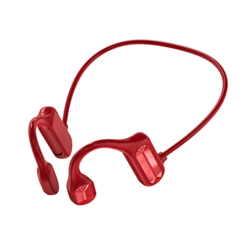 XUnion Wireless Bluetooth Headset Bone-Conduction Headphones Bluetooth 5.2 Wireless Earbuds Outdoor Sport Headset Business Headset K