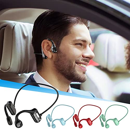 XUnion Wireless Bluetooth Headset Bone-Conduction Headphones Bluetooth 5.2 Wireless Earbuds Outdoor Sport Headset Business Headset K