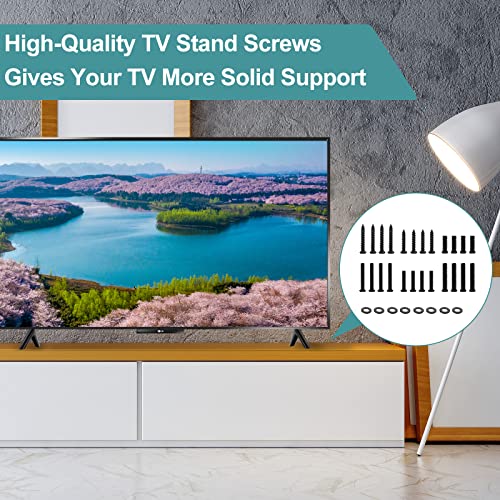 TV Mount Screws for LG TV Stand Replacement Base Screw, TV Stand Screw for LG 27" 32" 43" 49" 50" 55" 60" 65" 70" 75" 86" TV Legs, TV Mounting Screws for LG TV Legs