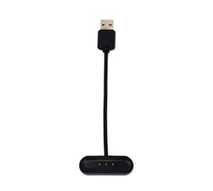 zotech replacement charging cradle with usb cable for jaybird tarah pro (black)