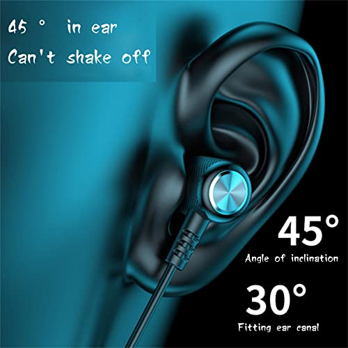Halter Neck Wireless Bluetooth Headphones Multi-Function Water Proof Sports Earbuds in-Ear Headset 5.2 Unisex for Sports, Fitness, Travel, Compatible iOS Android