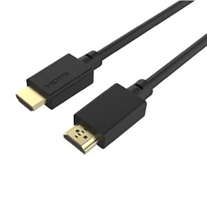 talk works 8k hdmi cable 6 ft – supports high speed bandwidth of 48gbps, 3d, 7680p and x.v. color – high speed cable – for tv, gaming, and more – durable and anti-wear design