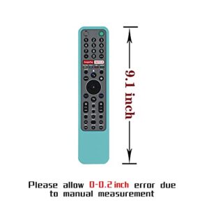 Cover for Sony Bravia TV Remote Cover, Protective Remote Case for RMF-TX600U RMF-TX520U Remote, for Sony samrt tv Remote RMF-TX600U RMF-TX500U RMF-TX500E RMF-TX621U (Glow in Dark Blue)