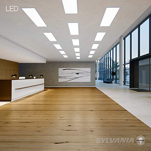 Sylvania LED 1'x4' 3A Back-Lit Flat Panel, Efficient 30W, 120-277V, Dimmable, 5000K Daylight, 1 Pack