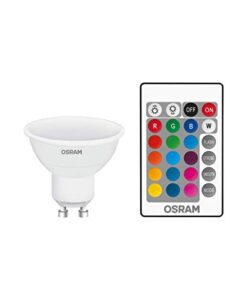 osram ledvance led base par16/led reflector lamp, plastic, gu10, 4.5 watt, 5.6 x 5 x 5 cm