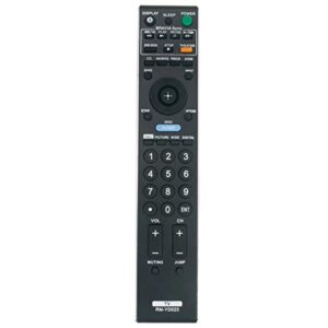rm-yd023 replaced remote fit for sony tv kdl-40w4100 kdl-42v4100 kdl-46w4100 kdl-52w4100 kdl-40v4150 kdl-32xbr6 kdl-37xbr6 kdl-40v4100 kdl-46v4100 kdl-46w4150 kdl-52v4100 kdl-52w4100 kdl-32vl140