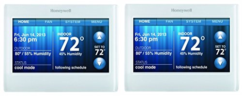 Honeywell TH9320WF5003 Wi-Fi 9000 Color Touch Screen Programmable Thermostat, White