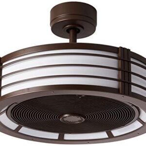 Fanimation FP7964BOB Beckwith Ceiling Fan with Light Kit, 23 inch, Oil Rubbed Bronze