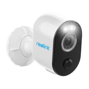 reolink security camera wireless outdoor, 2k 4mp night vision with spotlight, 2.4/5ghz dual-band wifi, no hub needed, wire-free battery solar powered, human/vehicle smart detection, argus 3 pro