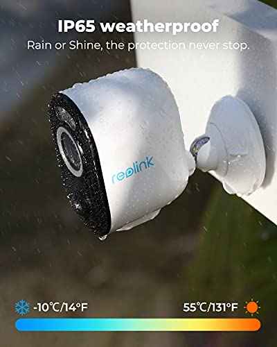 REOLINK Security Camera Wireless Outdoor, 2K 4MP Night Vision with Spotlight, 2.4/5Ghz Dual-Band WiFi, No Hub Needed, Wire-Free Battery Solar Powered, Human/Vehicle Smart Detection, Argus 3 Pro