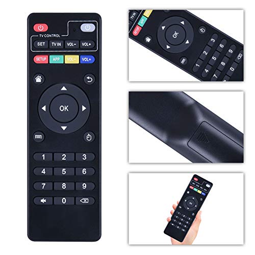 New MXQ PRO Android TV Box Replacement Remote Control provided by Ometter. Suitable for M8, M8C, M8N, M8S, M9C, M10, T95M, T95N, T95X, MX9, TX3mini, T9, X96, X96s, X96mini, T95, V88H96, H96 pro, MXQ