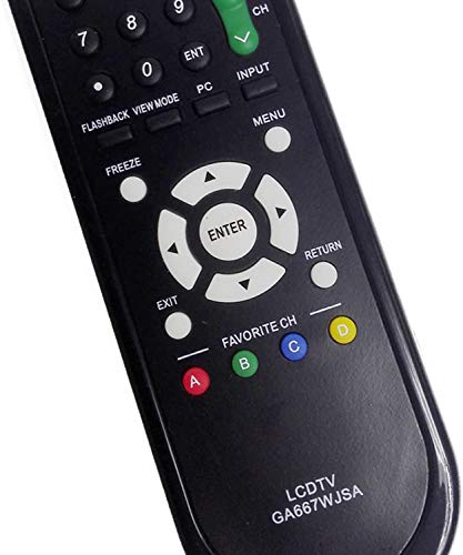 New GA667WJSA Replacement Remote Control for Sharp TV LC-32D49 LC-32D49U LC-37SB24 LC-32D44 LC-32D44U LC32D47U LC52SB55U LC37D44U LC-32D47 LC-32D47UT