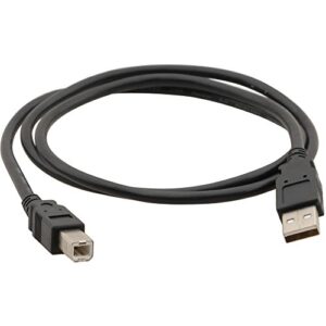 readywired usb cable cord for hp deskjet printer 1010, 1112, 2130, 3755, f2110, d1460, f2480