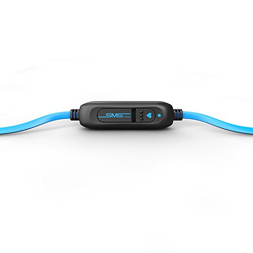 SMS Audio SMSEBBIOSPTBLU Bio Sport in-Ear Wired Earphone