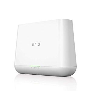 arlo base station – arlo certified accessory – build out your arlo kit, works with pro, pro 2 cameras, white – vmb4000