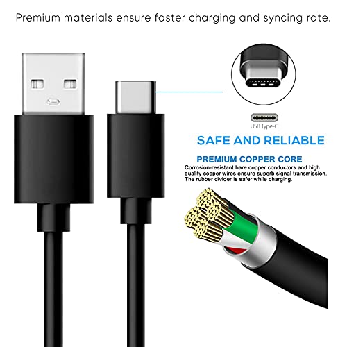 5FT USB Type C Charger Charging Cable Power Cord Compatible with for Remarkable 2 Paper Tablet, Alcatel Joy Tab 2, Nook Glowlight 4 BNRV1100,T-Mobile REVVL 6 PRO 5G/REVVL V+ 4 4+ 2 Plus 4 Plus Phone