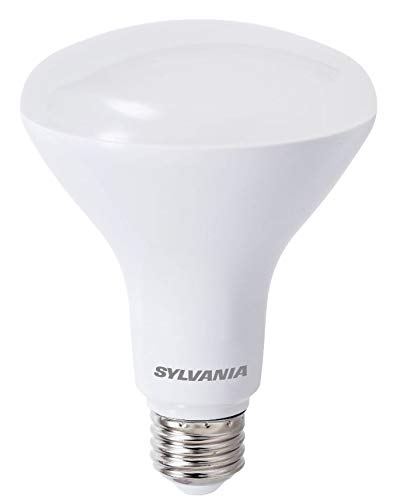 LEDVANCE 40028, Mediun, Daylight Sylvania LED BR30 Light Bulb, 65W Equivalent, Medium Base, Dimmable, 7.5W, 675 Lumen, Color 5000K, 1 Pack