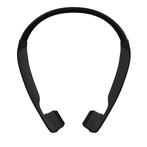 Open Ear Bone Conduction Headphones - Stereo Headset w/ Revolutionary Bone Induction Technology for Smart Running, Cycling, and Sports - Wireless Bluetooth Audio, Call Mic - Pyle PSWBT550 (Black)