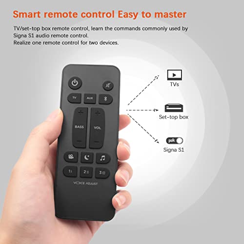 RE6214-1 Universal Soundbar Replacement Remote Control Compatible with Polk Audio Signa S1 S2 S3,with Battery