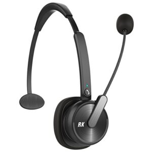 roadking rking930 noise-canceling bluetooth headset with mic for hands-free