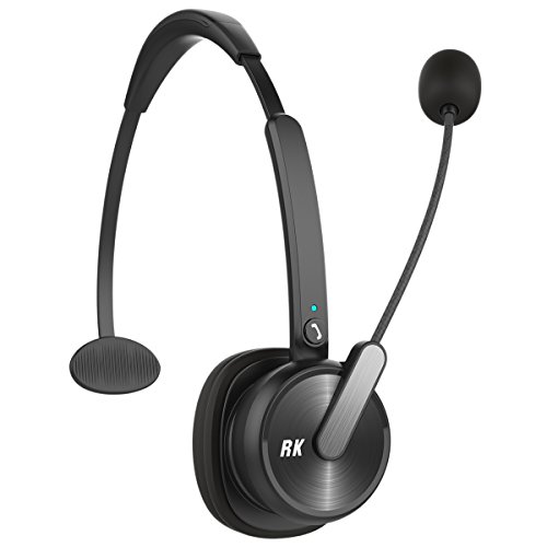 RoadKing RKING930 Noise-Canceling Bluetooth Headset with Mic for Hands-Free