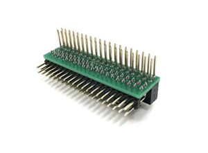 micro connectors raspberry pi 40-pin gpio 1 to 2 expansion board (ras-gp02),green