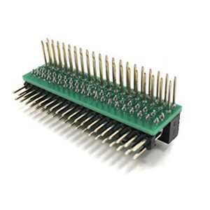 Micro Connectors Raspberry Pi 40-pin GPIO 1 to 2 Expansion Board (RAS-GP02),Green