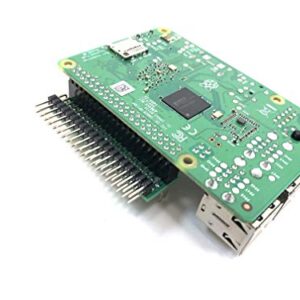 Micro Connectors Raspberry Pi 40-pin GPIO 1 to 2 Expansion Board (RAS-GP02),Green