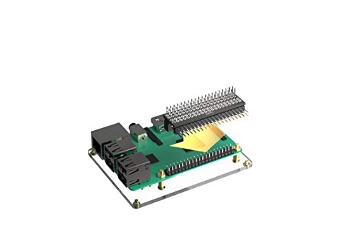 Micro Connectors Raspberry Pi 40-pin GPIO 1 to 2 Expansion Board (RAS-GP02),Green