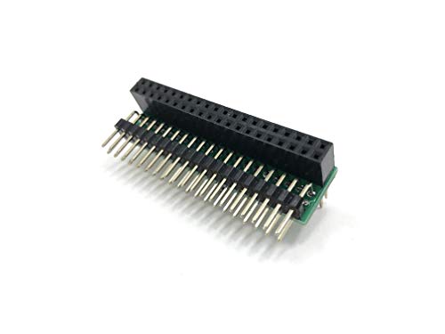 Micro Connectors Raspberry Pi 40-pin GPIO 1 to 2 Expansion Board (RAS-GP02),Green