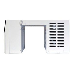 Soleus Air Exclusive 6,000 BTU Energy Star First Ever Over The Window Sill Air Conditioner Revolutionary Safety Class and Whisper Quiet, Keep a Clear View Through Your Window, With WiFi, Google Home, and Alexa (Fits up to 11" Wide Window Sill)